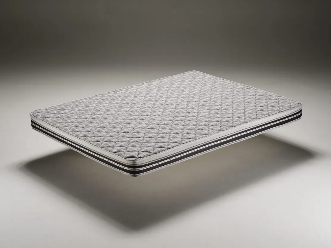 Materasso ergonomico in poliuretano con aggiunta di Memory Foam sul lato superiore Luxury Memory H13 di Family Bedding