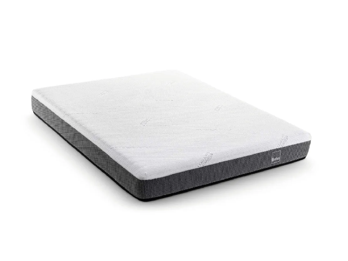 Materasso con struttura a 7 strati di modellazione, con portanza medio alta in memory foam Symar di Morfeus