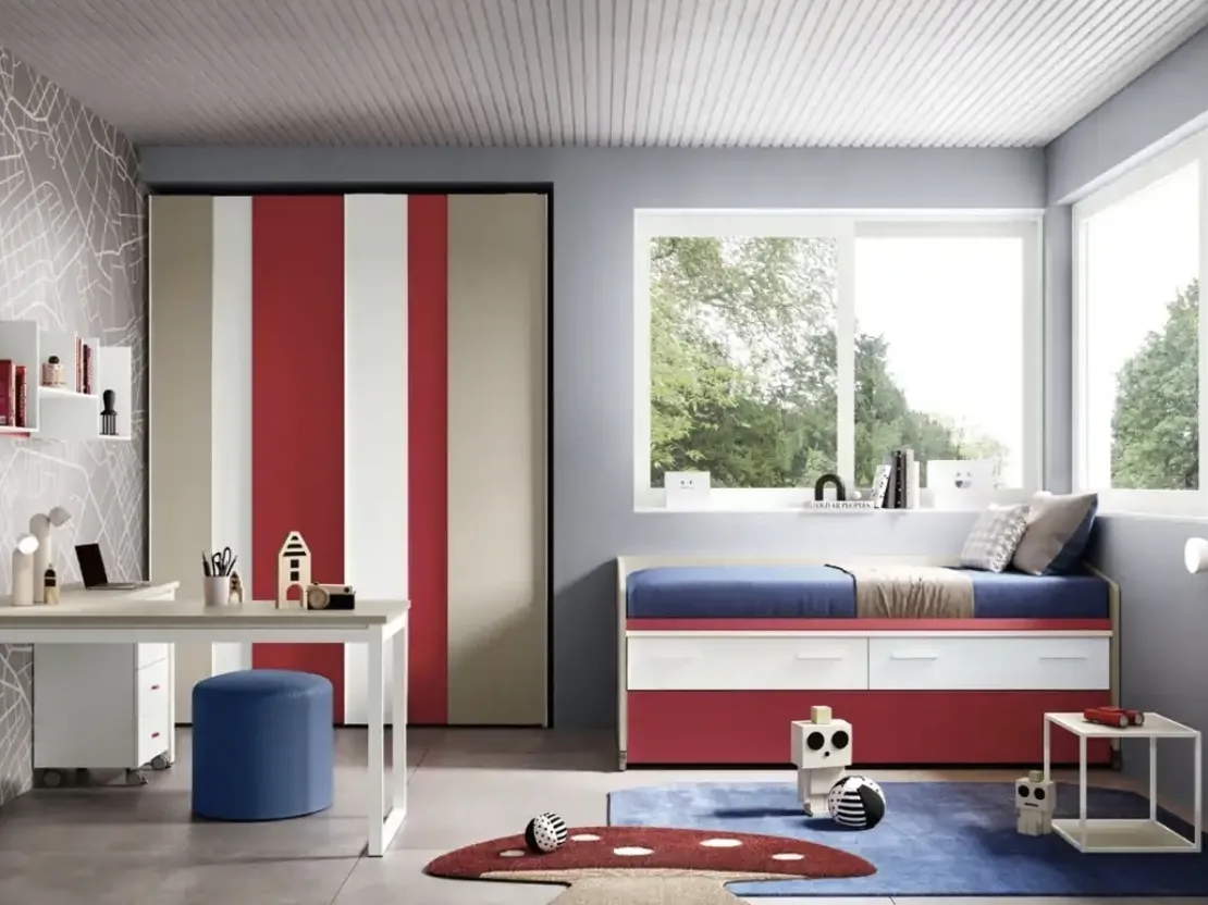 Cameretta K110 di Moretti Compact Camerette