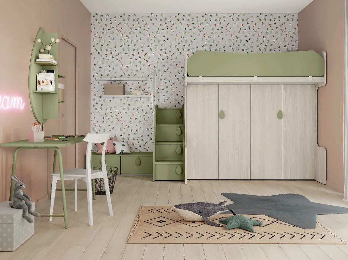 Cameretta Volo Kid C032 di Colombini Casa