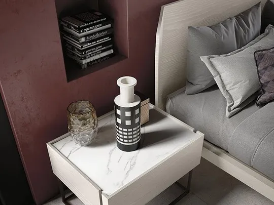 Cubo Frassino Comodino