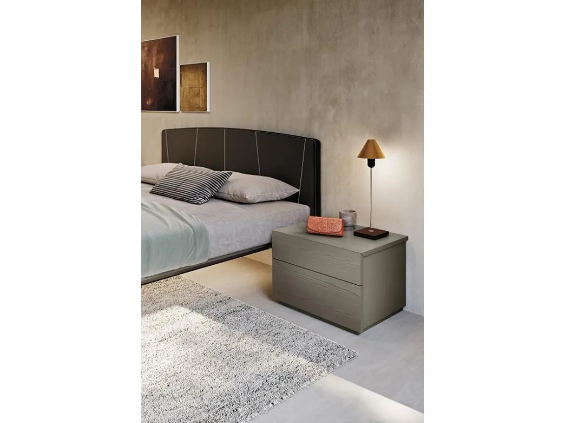 Comodino Noa in frassino di Mobilgam