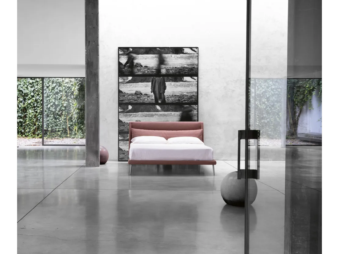 Letto imbottito Eddie di Noctis
