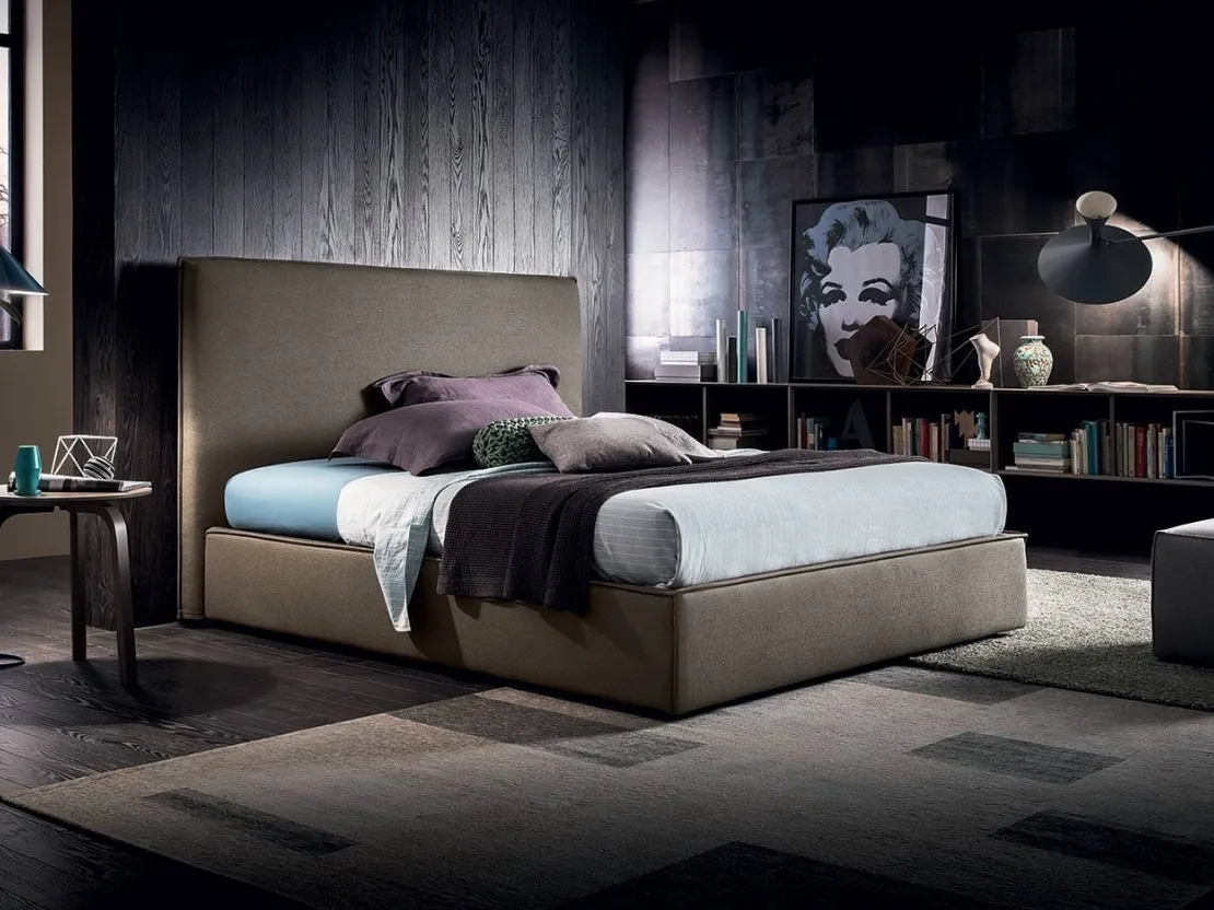 Letto in tessuto Miller di Felis