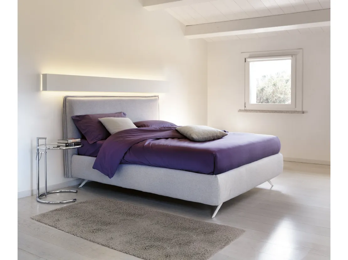 Letto con contenitore Moody di Noctis