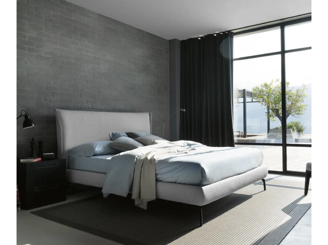 Letto moderno Osaka di Noctis
