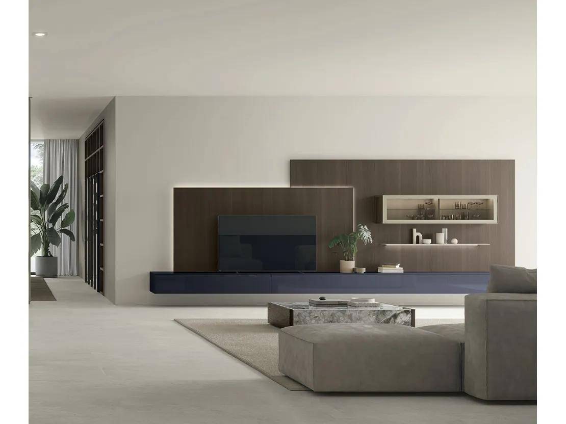 Parete Attrezzata Atlante UNIT AT145 di Tomasella