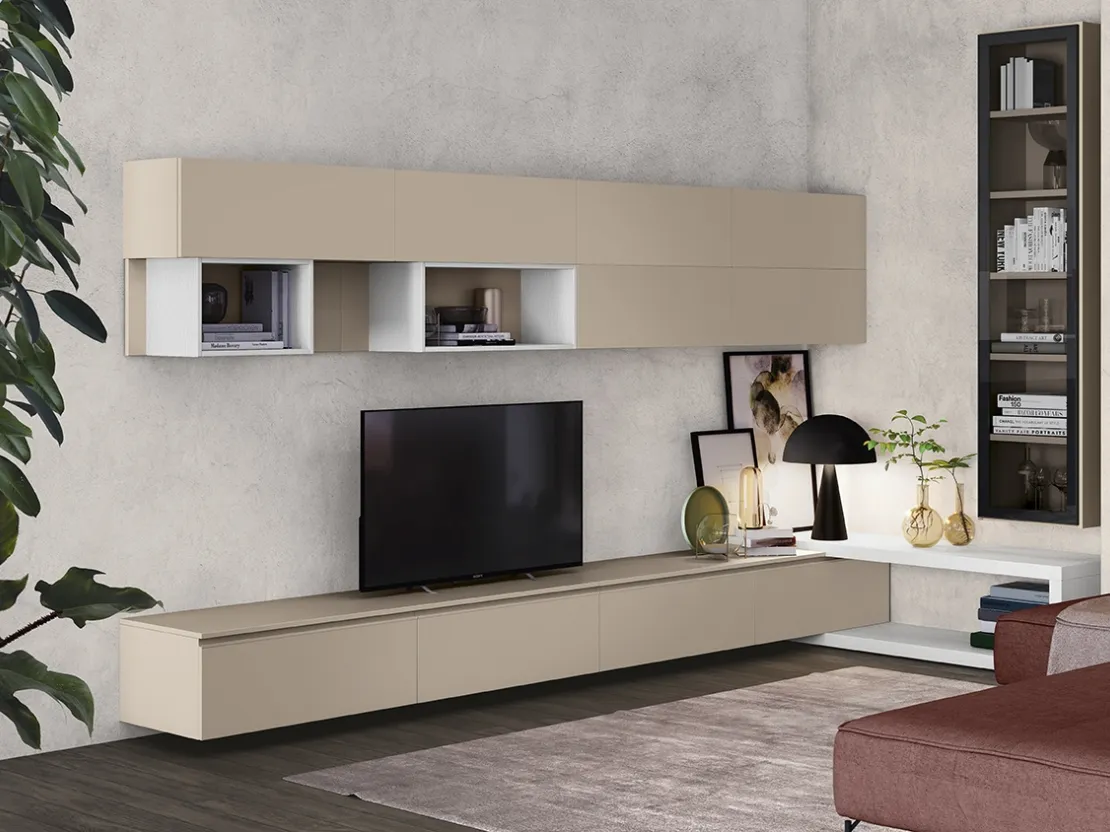 Parete Attrezzata Golf Contract A02 di Colombini Casa