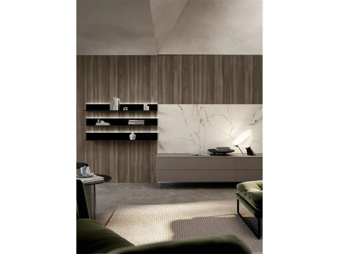 Parete Attrezzata Living Cloe di Arredo3