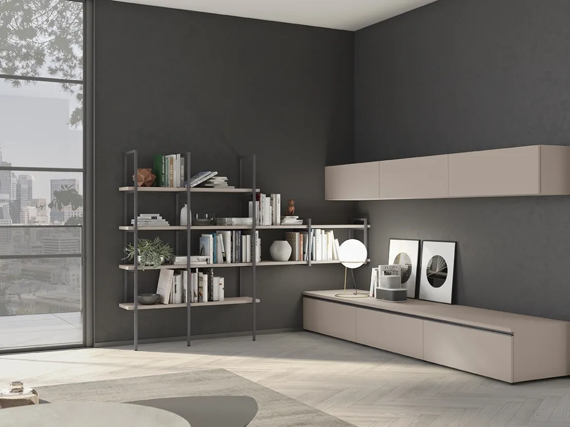 Parete Attrezzata Night & Day L22 di Colombini Casa