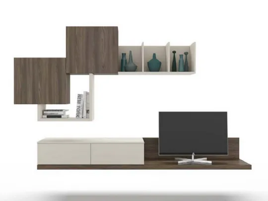 Parete attrezzata African Wood GF1105