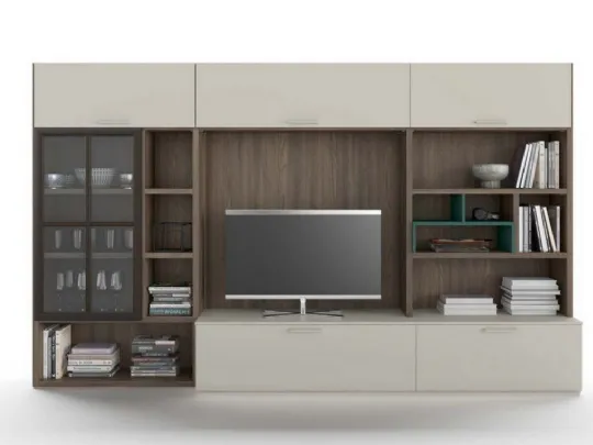 Parete attrezzata African Wood GF5055