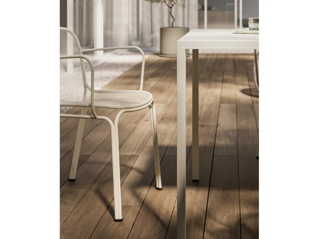 Sedia Filo Plus in metallo verniciato di Arredo3