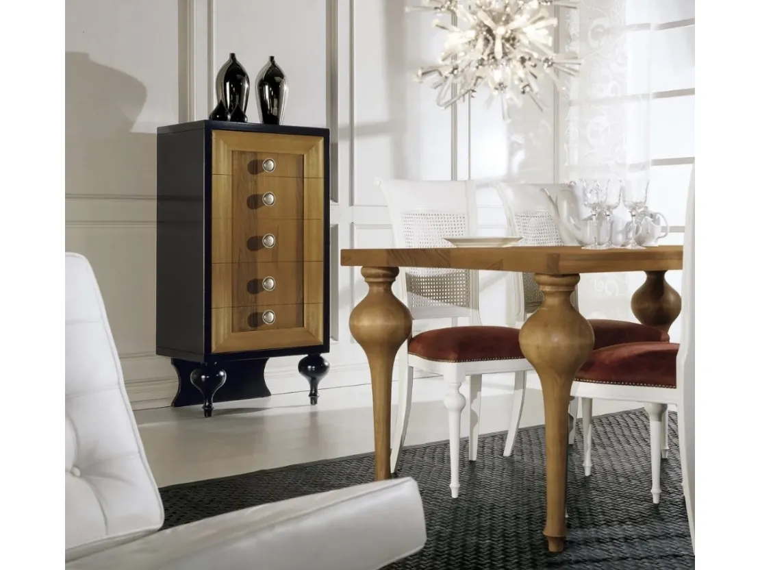 Tavolo Art 2608 Classico in legno di Fratelli Mirandola