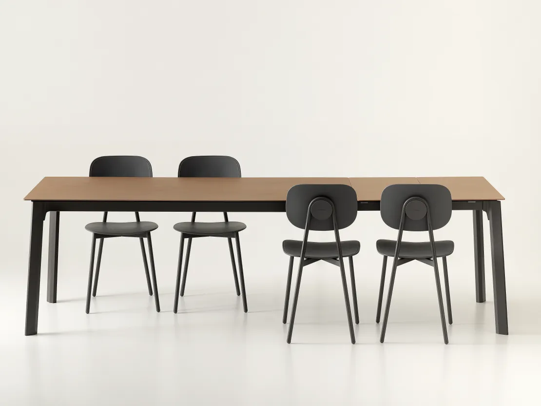 Tavolo allungabile Drop Angoli Raggiati di Pointhouse