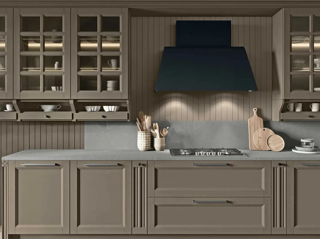 Cucina Classica lineare Beverly 05 di Stosa