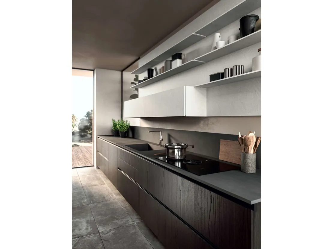 Cucina Moderna Area 22 Time angolare di Dibiesse