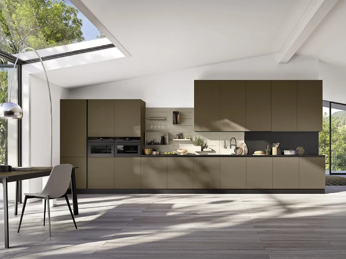 Cucina Moderna lineare Arizona 004 di Ar-due