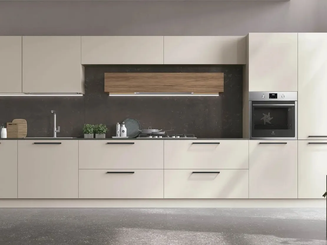 Cucina Moderna lineare Infinity 08 di Stosa