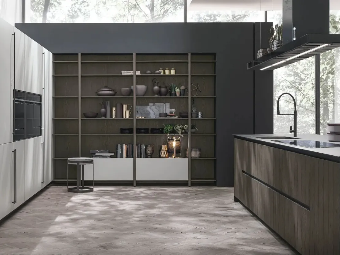 Cucina Moderna con isola Natural 07 di Stosa